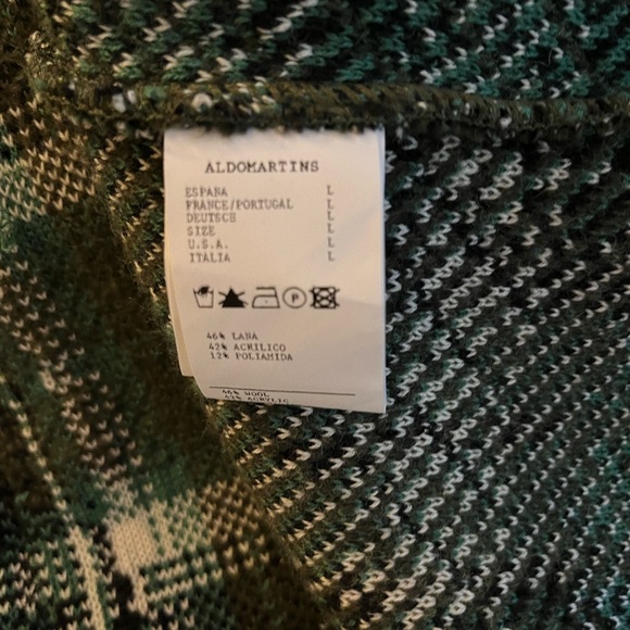 Anthropologie Aldomartins Plaid Cardigan Sweater - Picture 7 of 9
